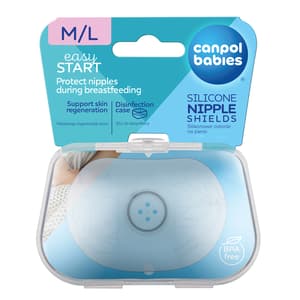 CANPOL EASYSTART NIPPLE PROTECTORS LARGE 2 PIECES