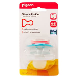PIGEON PACIFIER SIZE ONE CAR BPA FREE NO 201035111