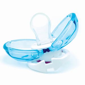 OPTIMAL DUST FREE SILICONE PACIFIER 6+ M BLUE