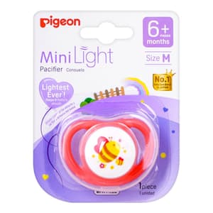 PIGEON MINILIGHT PACIFIER BEE MEDIUM