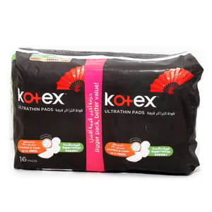 KOTEX ULTRA SUPER VALUE PACK 16 PADS