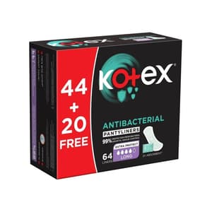 كوتكس فوط يومية طويلة مضادة للبكتيريا 44+20
