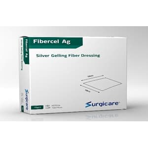 SURGICARE FIBERCEL DRESSING 10*10 CM 10'S