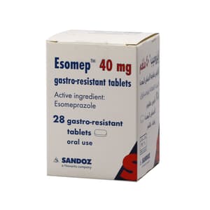 ESOMEP 40 MG 28 TABLETS