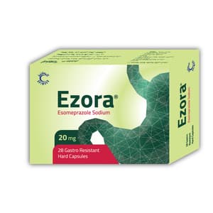 EZORA GR 20 MG 28 CAPSULES