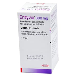 ENTYVIO 300 MG INJECTION 1 VIAL