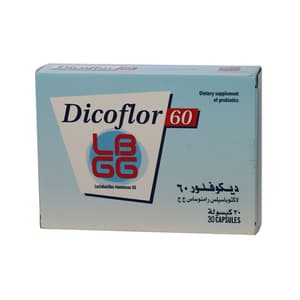 ديكوفلور 60 ملجم 30 كبسولة