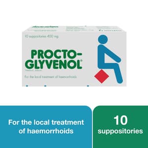 PROCTOGLYVENOL 10 SUPPOSITORIES