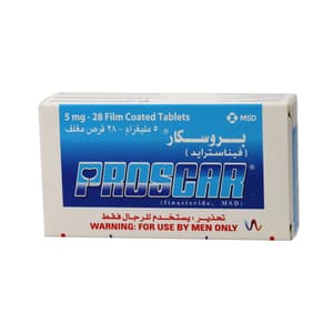 PROSCAR 5 MG 28 TABLETS