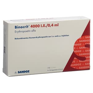 BINOCRIT 4000 IU 1 PRE-FILLED SYRINGE