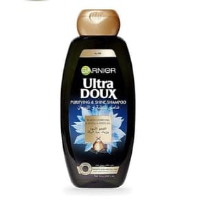 GARNIER ULTRA DOUX BLACK CHARCOAL SHAMPOO 400 ML