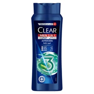 CLEAR SHAMPOO 3IN1 ACT COOL 600 ML
