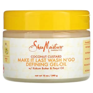 SHEA MOISTURE COCONUT CUSTARD DEFINING GEL OIL 340 GM