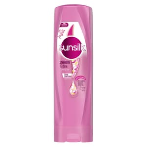 SUNSILK HAIR CONDITIONER SHINE & STRENGHT 350 ML