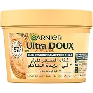 جارنييه الترا دو ماسك زبدة الكاكاو 3 في 1 390 ملل