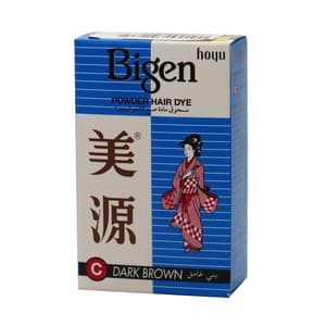 BIGEN POWDER HAIR DYE DARK BROWN