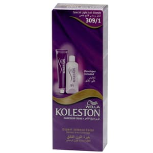 WELLA KOLESTON HAIR COLOR 309/1 SPECIAL LIGHT ASH BLONDE - 60 ML