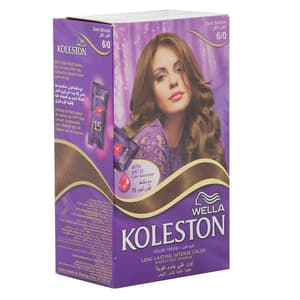 KOLESTON HAIR COLOR CREAM KIT 6/0 DARK BLONDE 100 ML