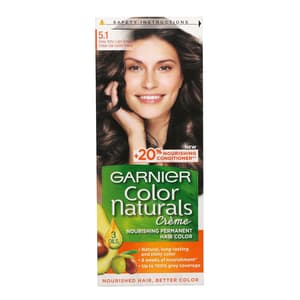 GARNIER HAIR COLOR NATURALS 5.1 LIGHT ASHY BROWN