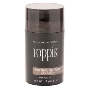 TOPPIK HAIR COLORE FIBERS REGULAR PACK (MEDIUM BROWN) 12 GM
