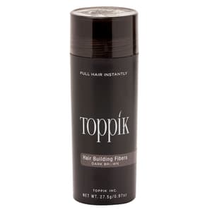TOPPIK HAIR COLORE FIBERS ECONOMY PACK (DARK BROWN) 25 GM