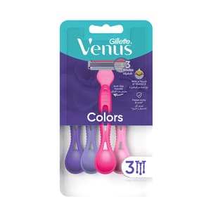 GILLETTE SIMPLY VENUS 3 PLUS DISPOSABLE PINK 32 PIECES