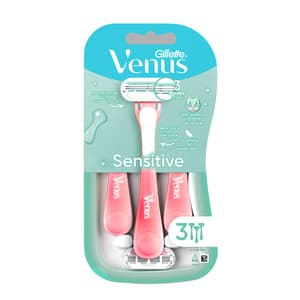 GILLETTE VENUS SENSITIVE BLADES 3 PIECES