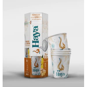 HAYA GINGER,LEMON CUP 12 PIECES