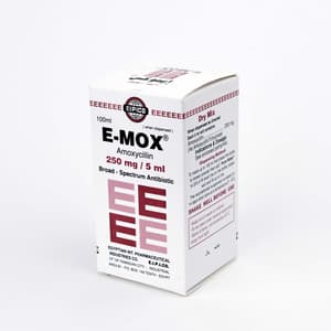 E-MOX 250 MG  / 5 ML SUS 100 ML