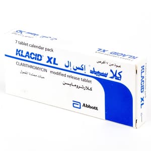 كلاسيد إكس إل 500 ملجم 7 أقراص ممتدة المفعول