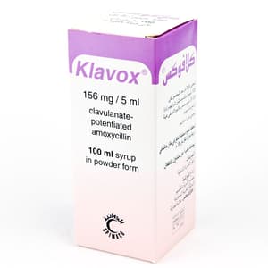 KLAVOX 156 MG  / 5 ML SUSPENSION 100 ML