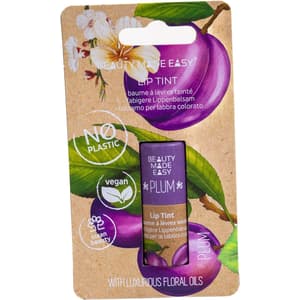BEAUTY MADE EASY LIP BALM TINTED PLUM