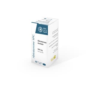 ABIRATERONE SPC 500 MG 60 TABLETS