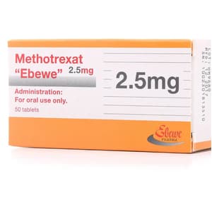 METHOTREXATE 2.5 MG 50 TABLETS