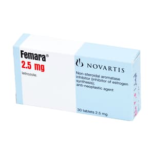 FEMARA 2.5 MG 10 TABLETS