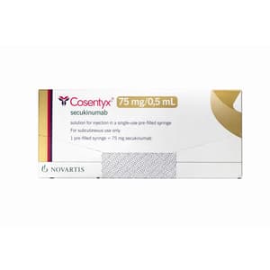 COSENTYX 75 MG/0.5ML PREFILLED INJECTION