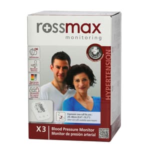 ROSSMAX BLOOD PRESSURE MONITOR DE PRESION ARTRIAL X3