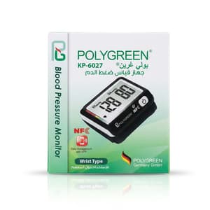 POLYGREEN BLOOD PRESSURE WRIST KP 6027