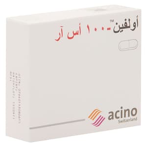 أولفن 100 ملجم 10 كبسولات