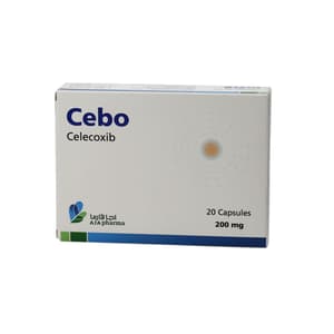 CEBO 200 MG 20 CAPSULES