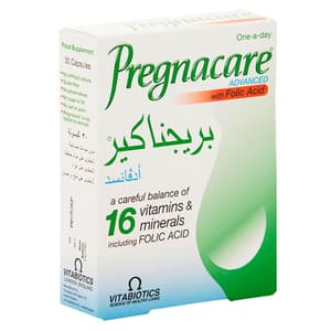PREGNACARE 30 CAPSULES