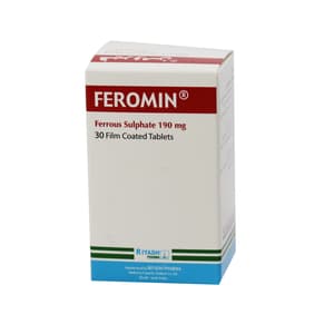 FEROMIN 190 MG 30 TABLETS