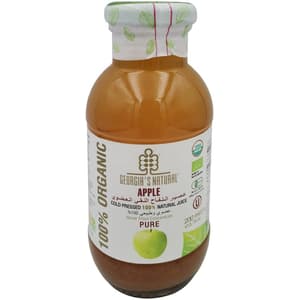 GEORGIA'S NATURAL ORGANIC APPLE JUICE 200 ML