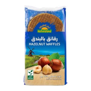 NATURE LAND ORGANIC HUZELNUT WAFFLES 175 GM