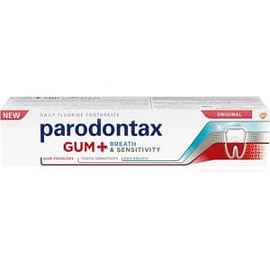 PARODONTAX TOOTHPASTE GUM + BREATH & SENSITIVITY ORIGINAL 75 ML