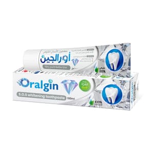 أورالجين معجون أسنان SOS لتبييض الأسنان 100 مل