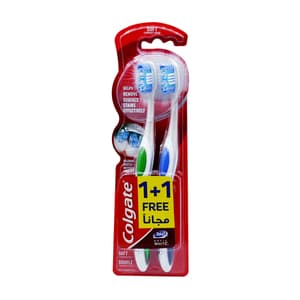 COLGATE TOOTH BRUSH OPTIC WHITE SOFT (OFFET 1 + 1 FREE)