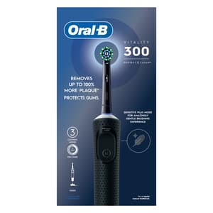 ORAL B CROSS ACTION POWER TOOTHBRUSH BLACK