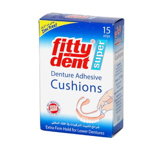 FITTYDENT DENTURE ADHESIVE CUSHIONS