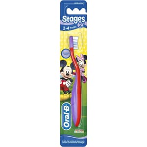 ORAL B 34148 KIDS MICKY TOOTH BRUSH SOFT